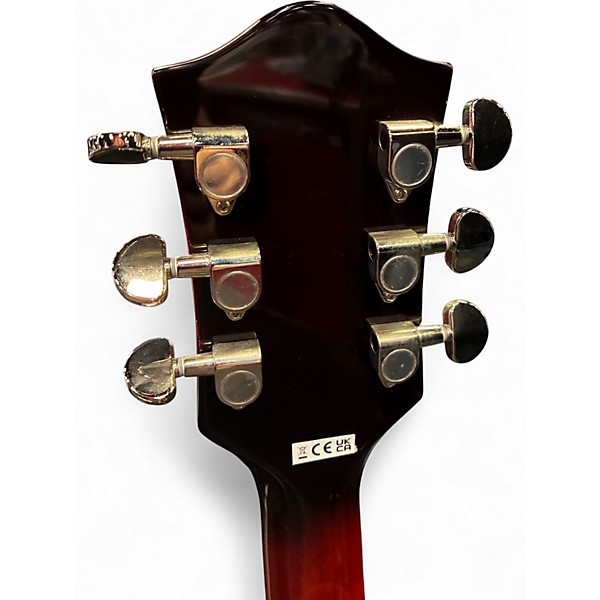 Used Gretsch Guitars G2622-P90 Streamliner Center Block Double-Cut Claret Burst Hollow Body Electric Guitar