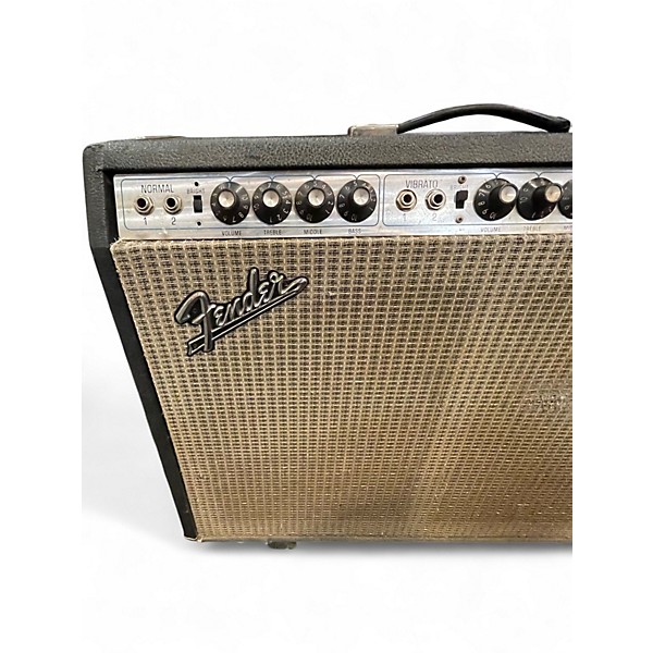 Vintage 1973 Fender Twin Reverb Tube Guitar Combo Amp