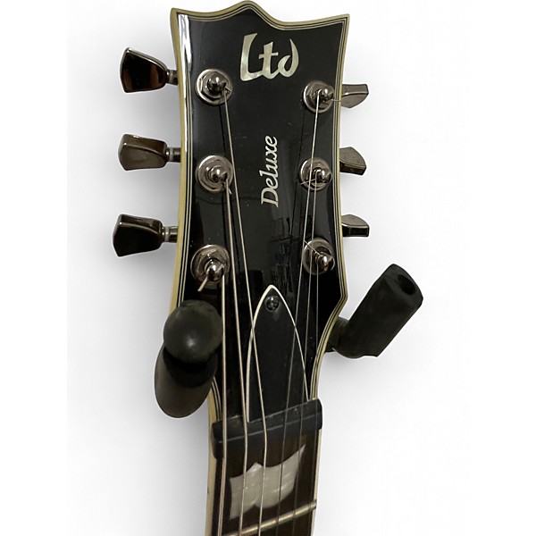 Used ESP EC1000 Deluxe Aztec Gold Solid Body Electric Guitar