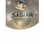 Used SABIAN 15in AAX Thin Studio Crash Cymbal