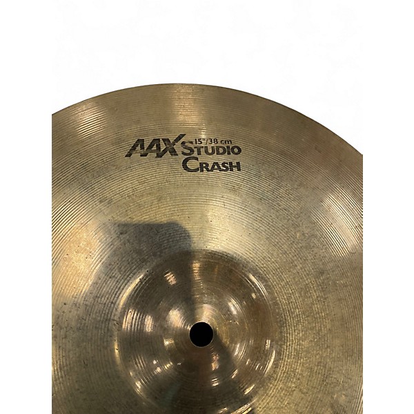 Used SABIAN 15in AAX Thin Studio Crash Cymbal