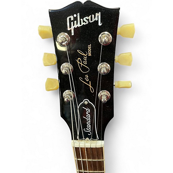 Used Gibson Les Paul Standard Gold Solid Body Electric Guitar