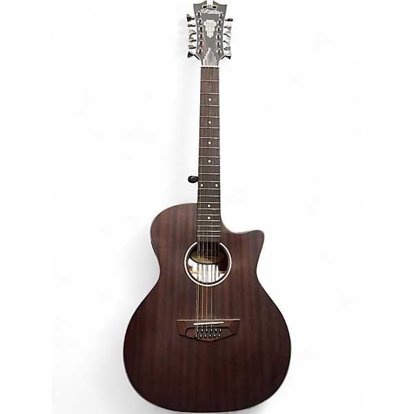 Used D'Angelico premier series Mahogany 12 String Acoustic Electric Guitar