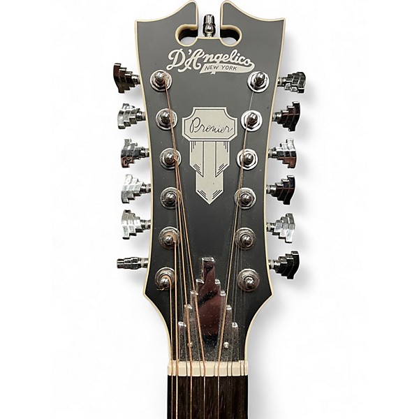 Used D'Angelico premier series Mahogany 12 String Acoustic Electric Guitar