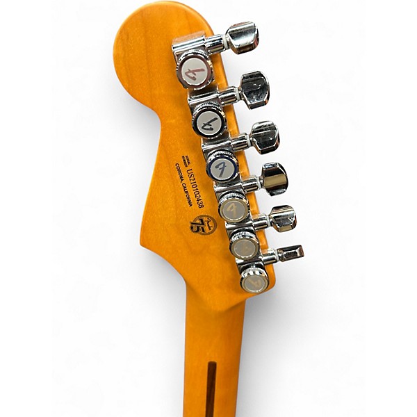 Used Fender American Ultra Stratocaster HSS TEXAS TEA Solid Body Electric Guitar