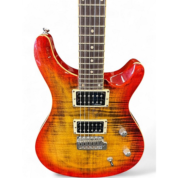 Used Harley Benton CST24 DELUXE Cherry Sunburst Solid Body Electric Guitar