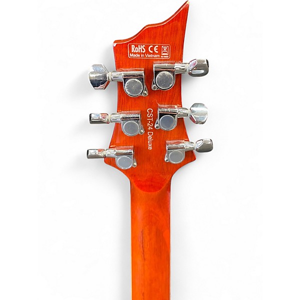 Used Harley Benton CST24 DELUXE Cherry Sunburst Solid Body Electric Guitar