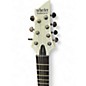 Used Schecter Guitar Research Demon 7 String Trans White Solid Body Electric Guitar