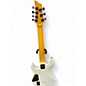Used Schecter Guitar Research Demon 7 String Trans White Solid Body Electric Guitar