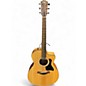 Used Taylor 114CE Natural Acoustic Electric Guitar thumbnail