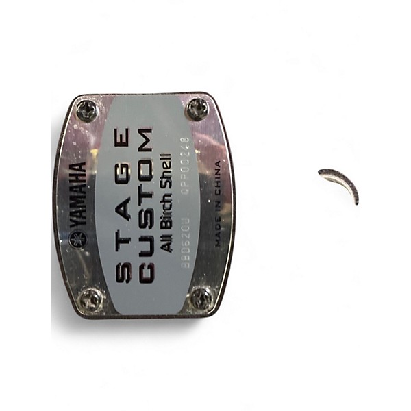 Used 2010s Yamaha 5 Piece Stage Custom Candy Apple Red Drum Kit