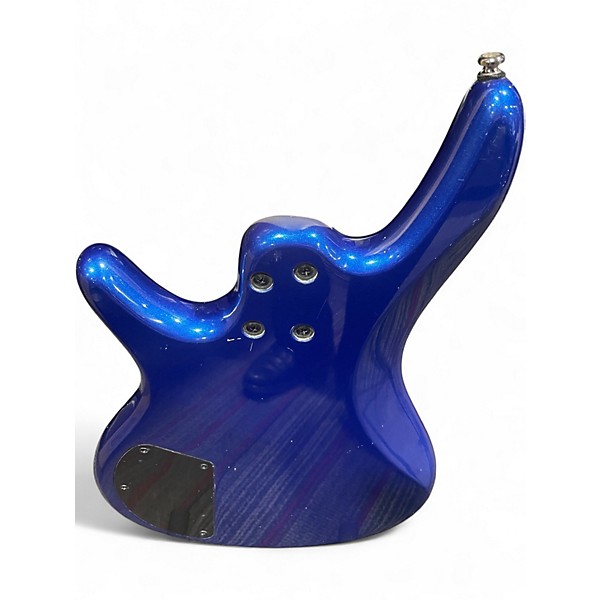 Used Ibanez Mikro Blue Electric Bass Guitar