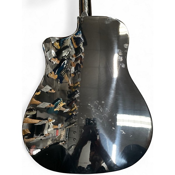 Used Fender CD60CE Dreadnought Black Acoustic Electric Guitar