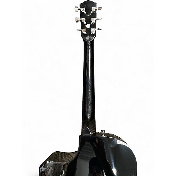 Used Fender CD60CE Dreadnought Black Acoustic Electric Guitar