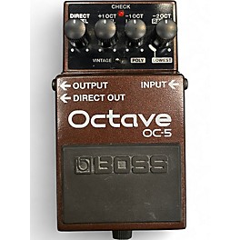 Used BOSS OC5 Effect Pedal