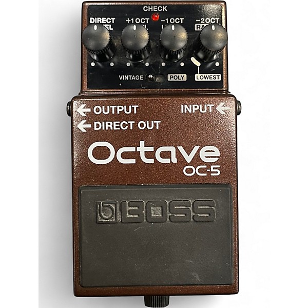 Used BOSS OC5 Effect Pedal