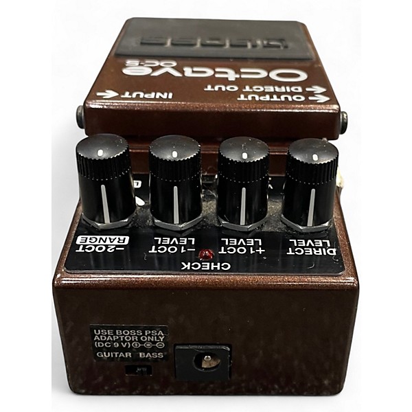 Used BOSS OC5 Effect Pedal