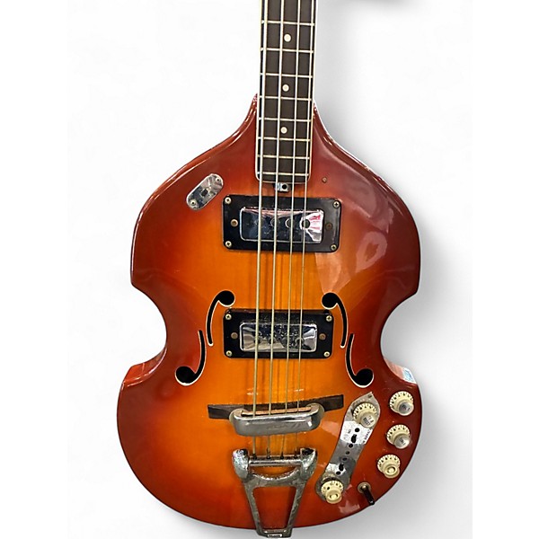 Used 1967 VOX Astro IV 2 Color Sunburst Electric Bass Guitar