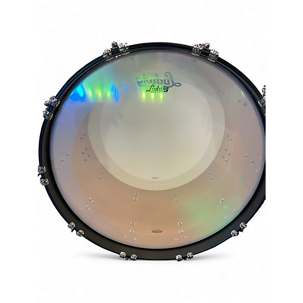 Used Ludwig 14in Classic Maple Snare GOLD SPARKLE Drum