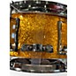 Used Ludwig 14in Classic Maple Snare GOLD SPARKLE Drum