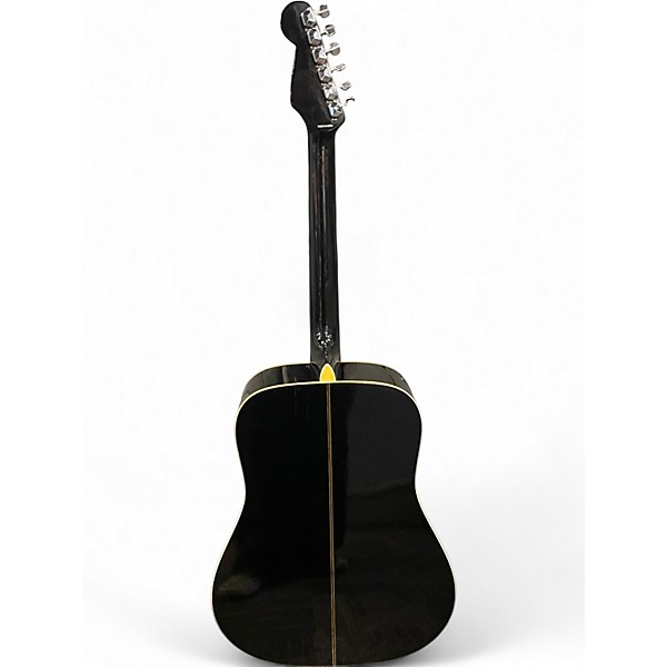 Used Fender CATALINA Black Acoustic Guitar