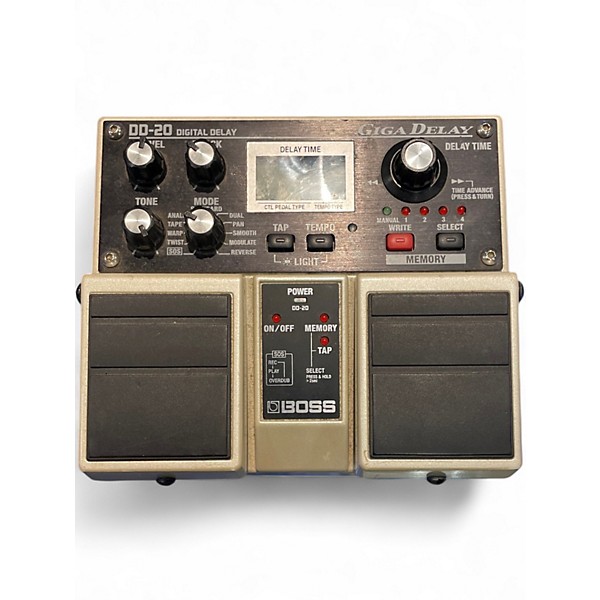 Used BOSS DD20 Giga Delay Effect Pedal
