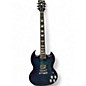 Used Gibson SG Modern Blue Burst Solid Body Electric Guitar thumbnail