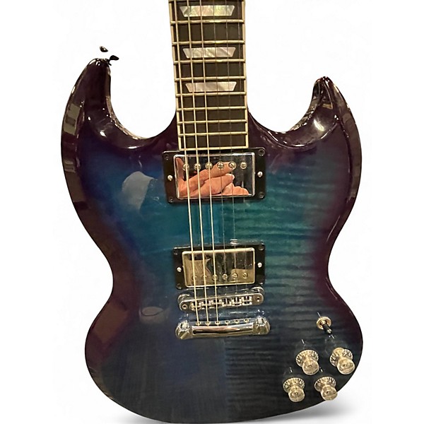 Used Gibson SG Modern Blue Burst Solid Body Electric Guitar