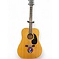 Used Toredo folk guitar Antique Natural Acoustic Guitar thumbnail