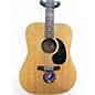 Used Toredo folk guitar Antique Natural Acoustic Guitar