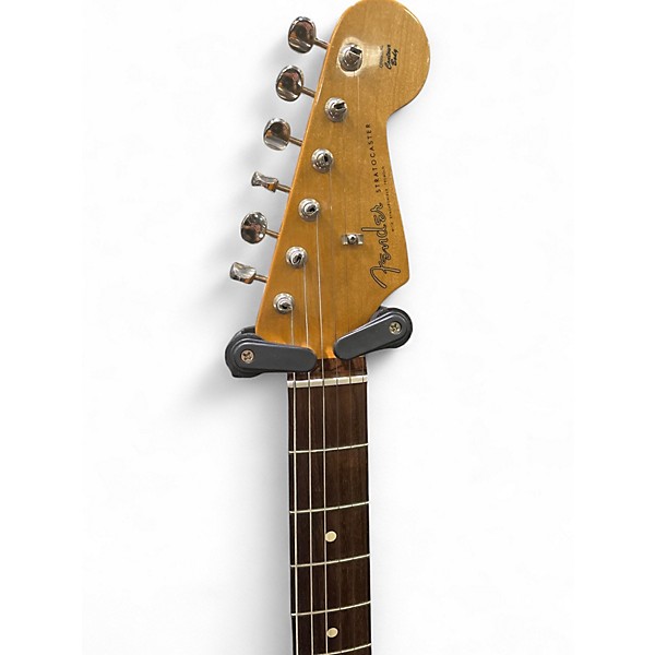 Used Fender Classic Player '60s Stratocaster Black and Yellow Solid Body Electric Guitar