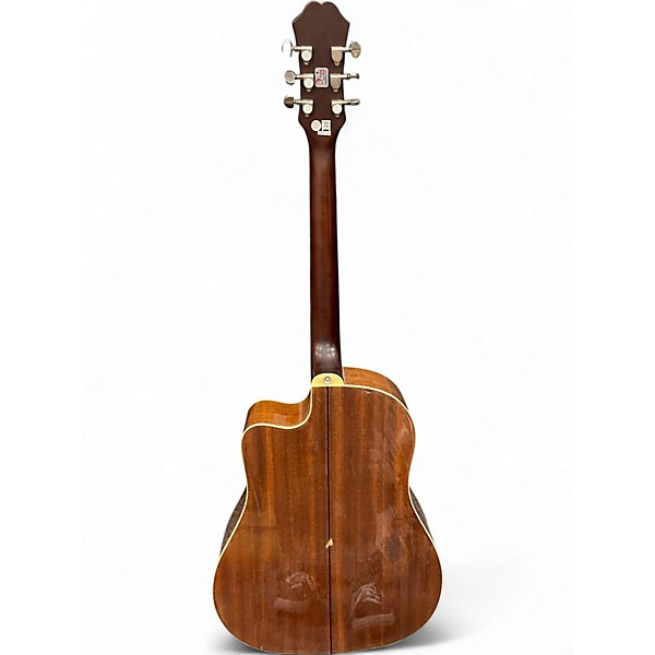 Used Epiphone AJ220SCE Vintage Sunburst Acoustic Electric Guitar