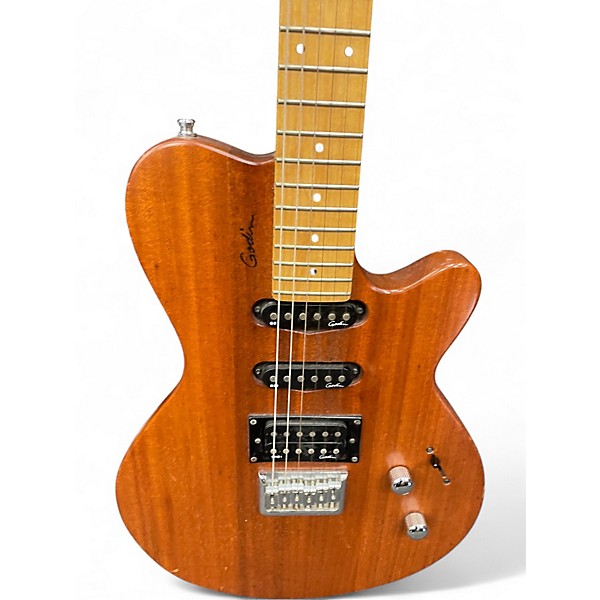 Used Godin Exit 22-S Mahogany Solid Body Electric Guitar