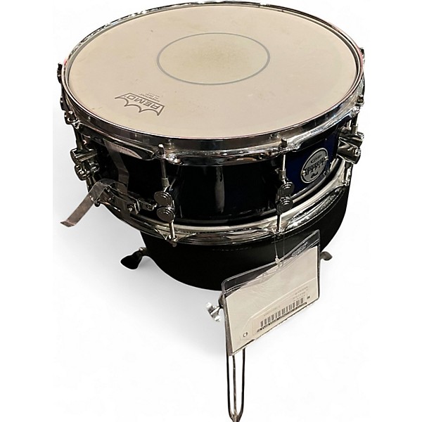 Used PDP by DW 14in Concept Series maple Snare Trans Blue Drum