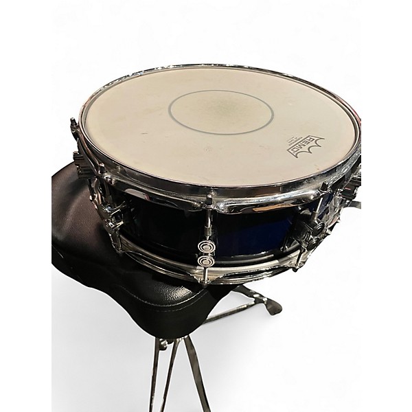 Used PDP by DW 14in Concept Series maple Snare Trans Blue Drum