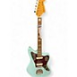 Used Squier Classic Vibe '70s Jaguar Daphne Blue Solid Body Electric Guitar thumbnail