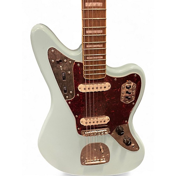 Used Squier Classic Vibe '70s Jaguar Daphne Blue Solid Body Electric Guitar