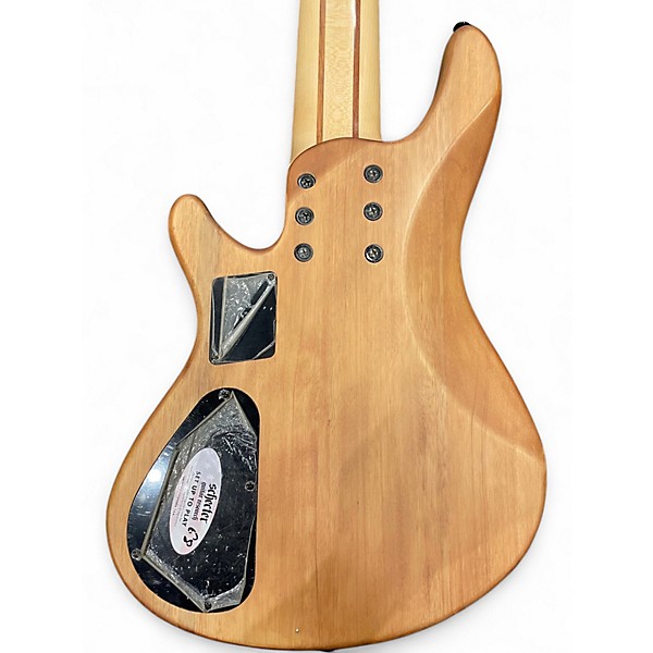 Used Schecter Guitar Research SC-6 NATURAL SATIN Electric Bass Guitar