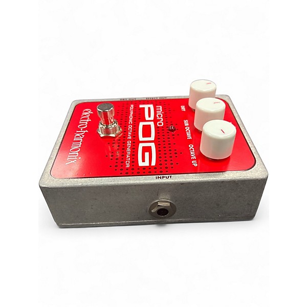 Used Electro-Harmonix Micro Pog Polyphonic Octave Generator Effect Pedal