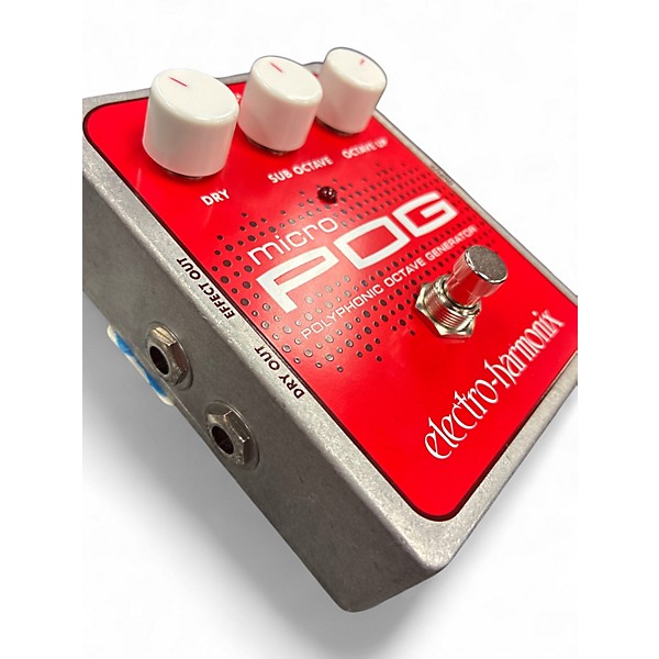 Used Electro-Harmonix Micro Pog Polyphonic Octave Generator Effect Pedal