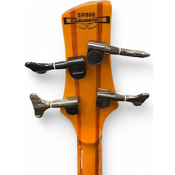 Used Ibanez SR900 Natural Electric Bass Guitar