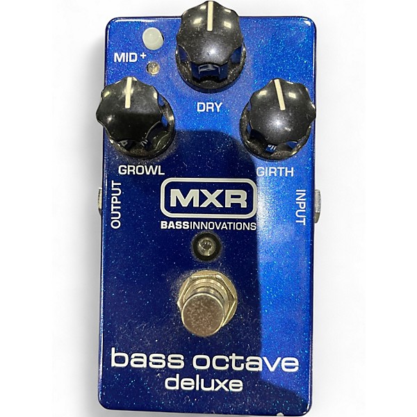 Used MXR M288 Bass Octave Deluxe Bass Effect Pedal