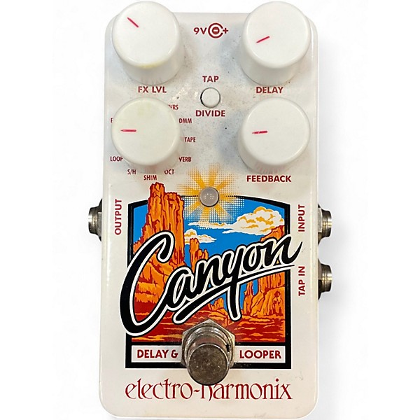 Used Electro-Harmonix Canyon Delay and Looper Effect Pedal