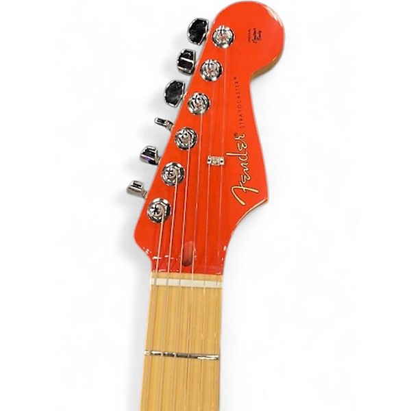 Used Fender Player Stratocaster HSS Fiesta Red Solid Body Electric Guitar