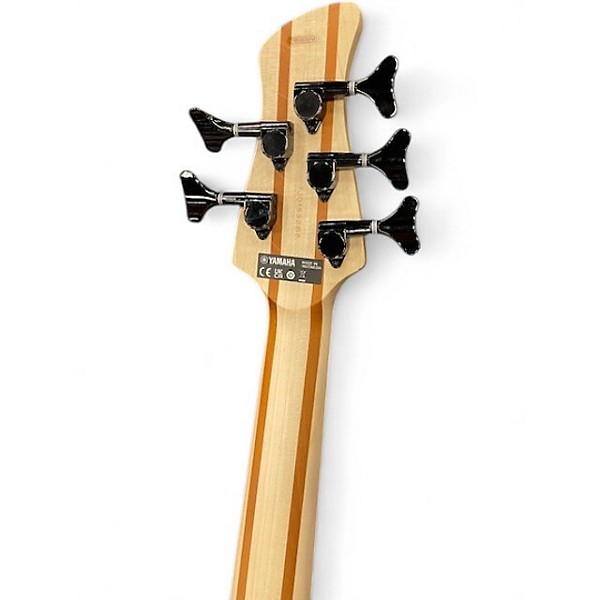 Used Yamaha TRBX605FM Amber Electric Bass Guitar