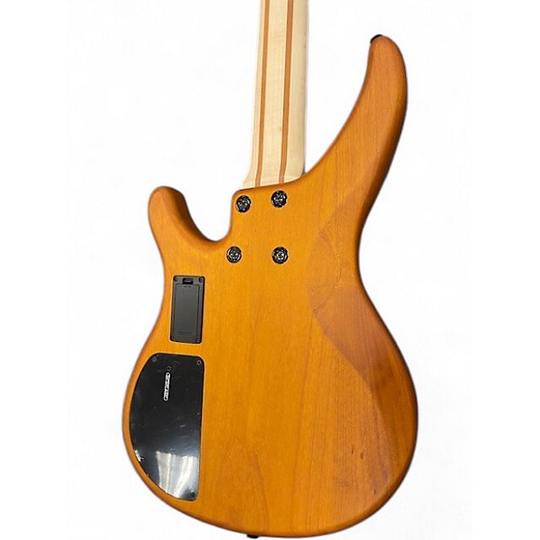 Used Yamaha TRBX605FM Amber Electric Bass Guitar
