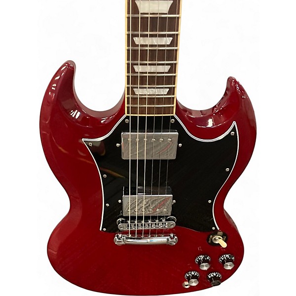 Used Gibson SG Standard Cherry Solid Body Electric Guitar