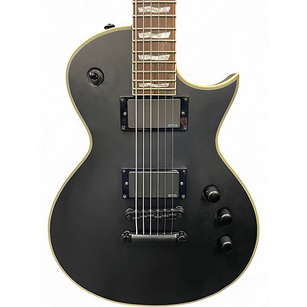 Used ESP LTD EC-401B BLACK Solid Body Electric Guitar