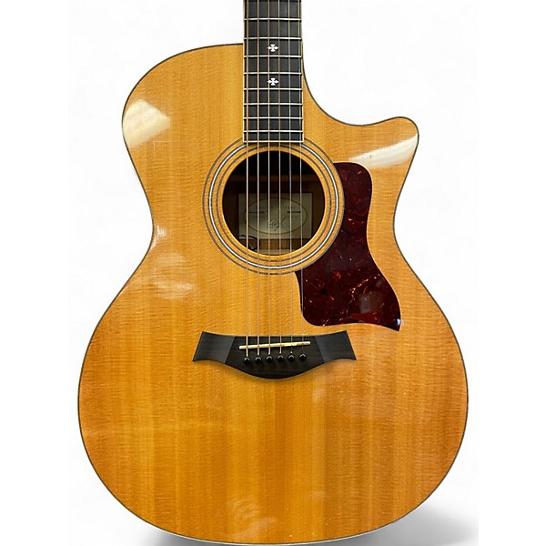 Used Taylor 414CE Natural Acoustic Electric Guitar