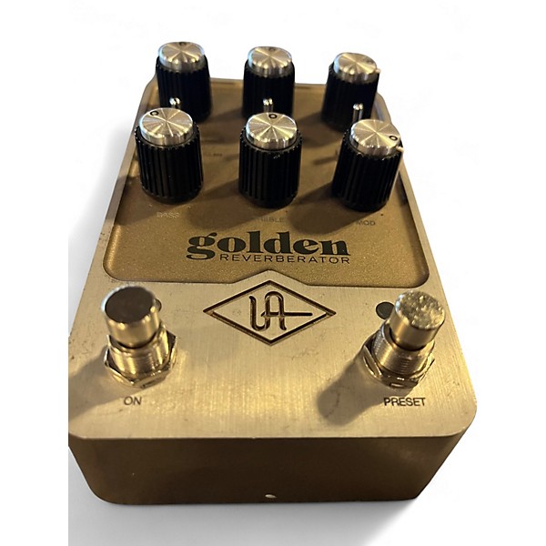 Used Universal Audio GOLDEN REVERBERATOR Effect Pedal